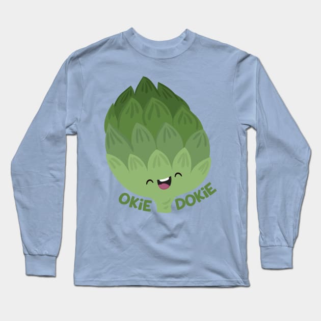 Okie Dokie Long Sleeve T-Shirt by FunUsualSuspects